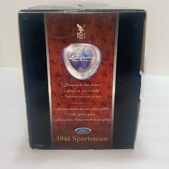 1946 Ford Sportsman Light Blue Signature Series 1:18 scale Mint In Box! - Picture 7 of 11